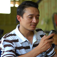 Nghệ sỹ Chiến Thắng vui vẻ nói xấu vợ.