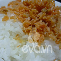 Ruốc cá hồi ăn với cơm cực ngon