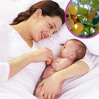 Lá thị giúp mẹ bầu nhanh chóng "đánh hơi" được sau sinh. (ảnh minh họa)