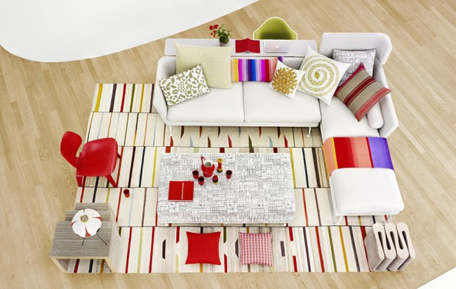 Vứt bỏ đi sự u ám và cứng nhắc vốn thường được chọn cho phong cách ghế sofa, bộ sưu tập ghế sofa của nhà thiết kế Vitra thể hiện sự mềm mại và có màu sắc tươi tắn.