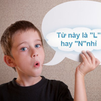 Rất nhiều trẻ phát âm lẫn lộn L với N. (Ảnh minh họa)