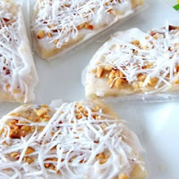 Kem chuối mát lạnh