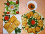 Thực đơn – Công thức - Cuối tuần thử làm bánh gối vỏ Việt nhân Âu