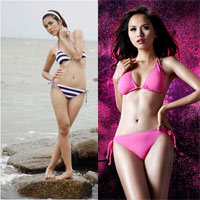 Không phải sao việt nào cũng có 1 cơ thể đẹp khi diện bikini.