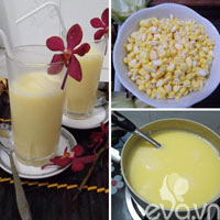 Món sữa ngô ngon tuyệt