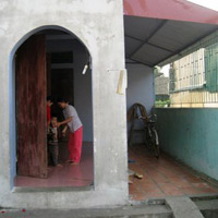 Ngôi nhà, nơi cháu Nhữ Thị Hương bị làm nhục