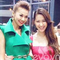 Thanh Hằng và Dương Thùy Linh