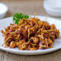 Cá cơm sốt cay