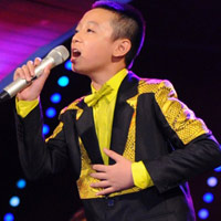 Vũ Song Vũ tự tin trên sân khấu