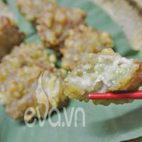 Chả cốm thơm ngon
