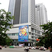 TTTM Pico Mall (Tòa nhà Mipec) – nơi diễn ra các màn trình diễn