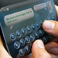 Smartphone màn hình cảm ứng nổi