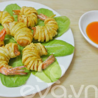Tôm cuộn khoai tây