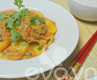 Lạ với khoai tây xào pate