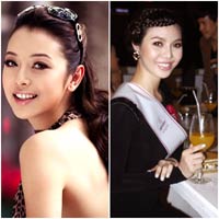 Jennifer Phạm và 1 thí sinh có nhiều nét tương đồng.