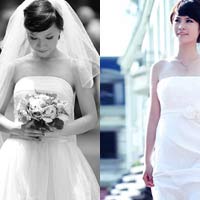 Cô dâu đẹp lộng lẫy trong ngày cưới
