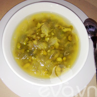 Chè nha đam và đậu xanh