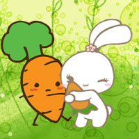Củ cà rốt dễ thương