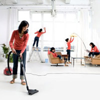 Phụ nữ dành nhiều hơn 48 giờ mỗi tuần để làm việc nhà rất dễ bị áp lực dẫn đến stress (ảnh minh họa)