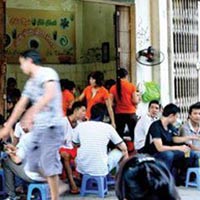 “Trà chanh, chém gió”, cách để các bạn trẻ thể hiện mình  (ảnh minh họa)