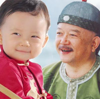 Con trai Vương Cương xinh như thiên thần
