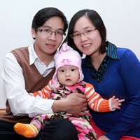 Cả nhà Bống thương nhau