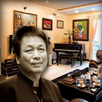 Phòng khách nhà Phú Quang