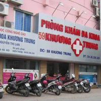 Phòng khám 59 Khương Trung (ảnh: Internet)