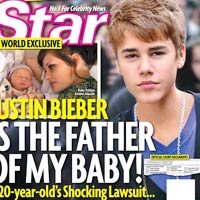 "Hoàng tử nhạc pop" Justin Bieber có con rơi?