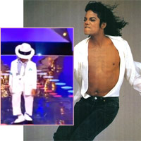 Cậu bé 'nhái' điệu nhảy của Michael Jackson.