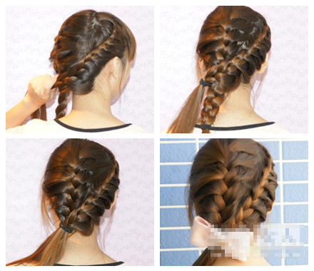 4 cách tạo kiểu tóc dễ thương - 4