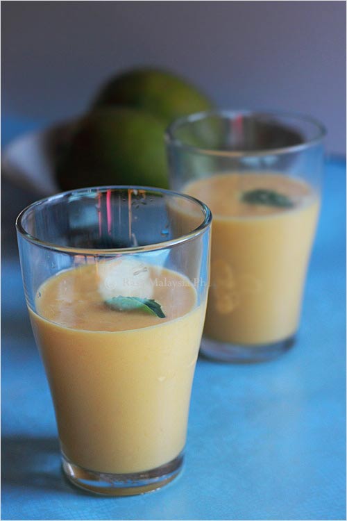 Cocktail xoài tráng miệng cực đã - 1