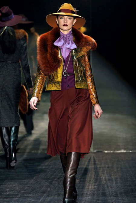 BST thu đông 2011-2012 của Gucci: Sành điệu và lộng lẫy - 30