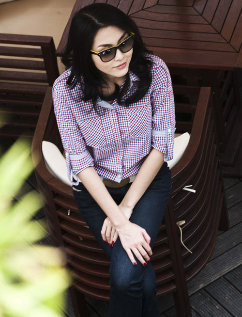 Mặc đẹp ra phố như Tăng Thanh Hà - 1
