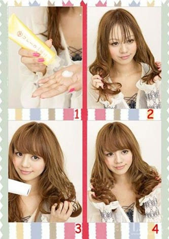 Tạo kiểu tóc xoăn với gel và máy sấy - 2