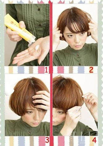 Tạo kiểu tóc xoăn với gel và máy sấy - 20