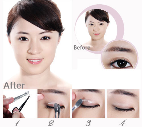 Video làm đẹp: Mắt 2 mí nhờ miếng dán mí - 1