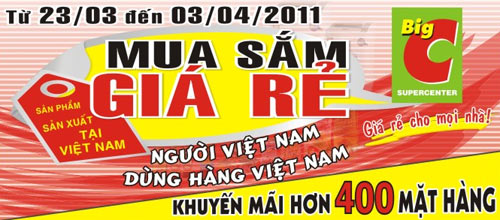 “Mua sắm giá rẻ” cùng Big C - 1