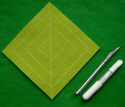 Làm dây trang trí bằng vải nỉ - 1