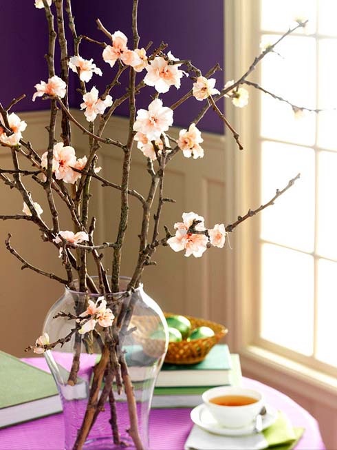 Bàn tiệc đẹp mê ly với hoa và trứng - 5