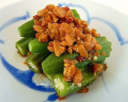 Salad đậu bắp cay lạ miệng - 1