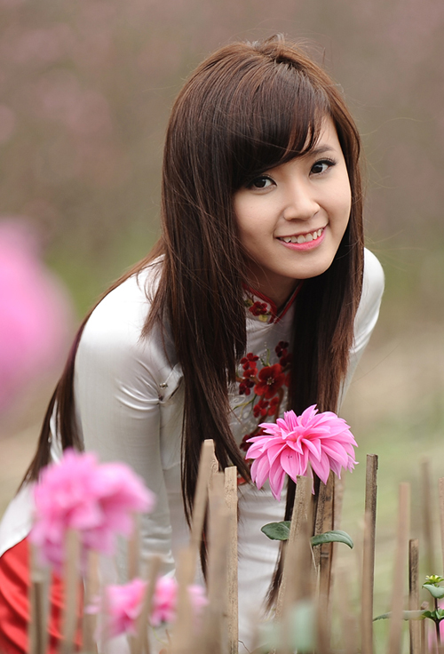Kiểu tóc nào cho áo dài truyền thống - 10