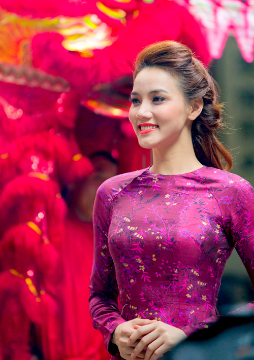 Kiểu tóc nào cho áo dài truyền thống - 13