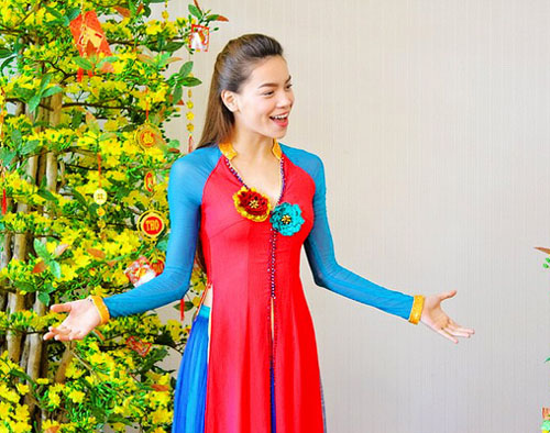 Kiểu tóc nào cho áo dài truyền thống - 18