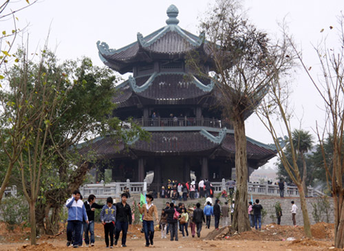 Đầu xuân, nô nức lễ chùa Bái Đính - 5