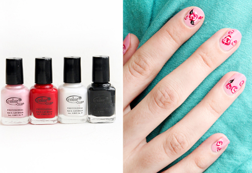 2 kiểu nail đón nắng xuân - 5