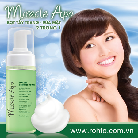 Bọt tẩy trang độc đáo cho cô nàng ưa make up - 1