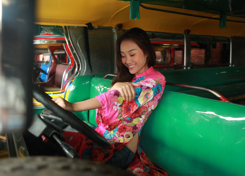 Đoan Trang: 'Tôi không biến dạng chiếc áo dài' - 4