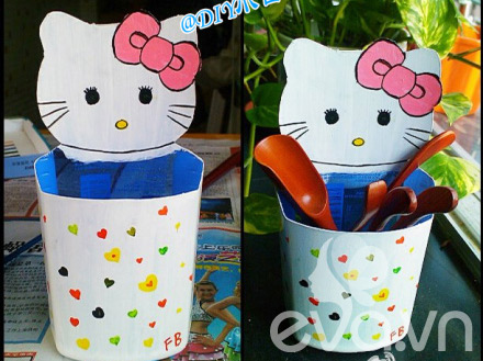 Hộp bút 'độc, đẹp' từ vỏ chai - 5