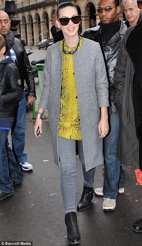 Katy Perry thay mốt xoành xoạch tại Paris FW - 1